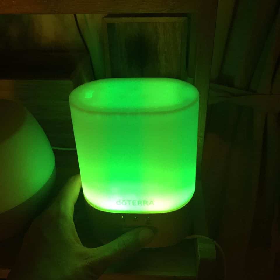 Lumo difuzér zelená barva