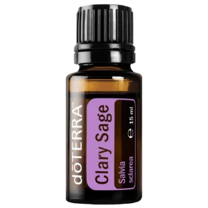 100% přírodní esenciální olej Šalvěj muškátová Clary Sage v lahvičce – aromaterapie pro rovnováhu těla a mysli