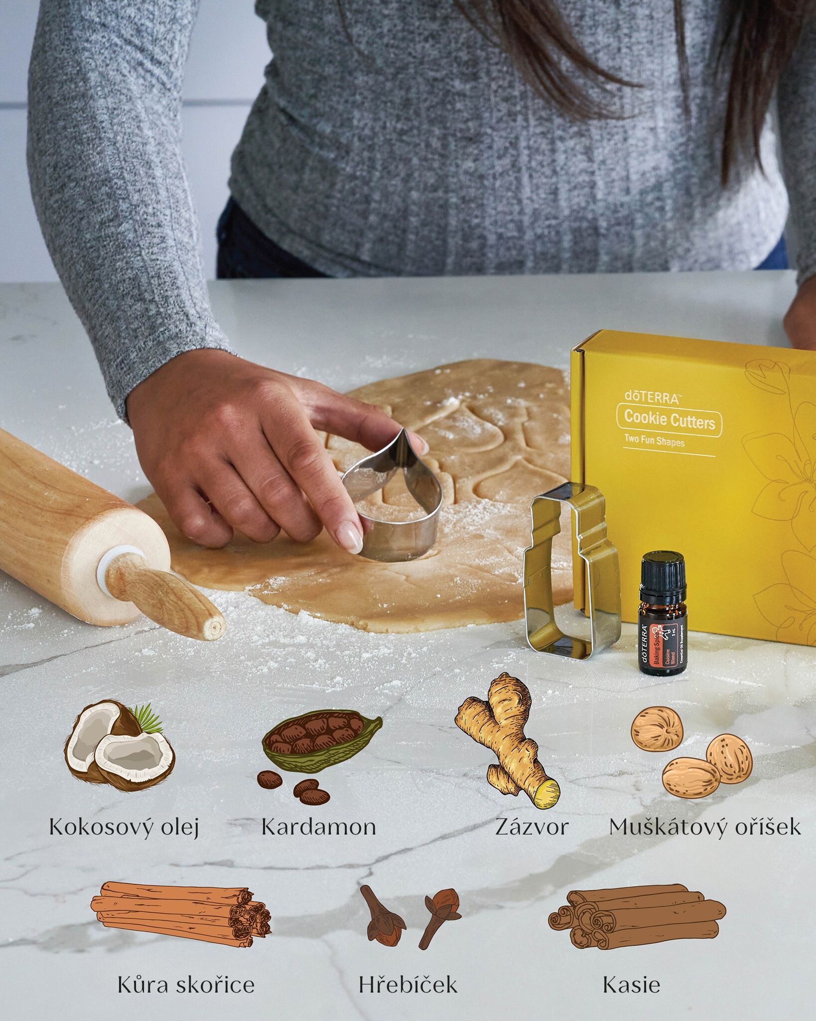 Holiday baking set – Sváteční sada na pečení