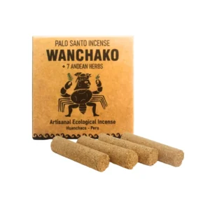 Palo Santo Wanchako – vonné válečky z posvátného dřeva Palo Santo a 7 andských bylin pro čistotu a harmonii.