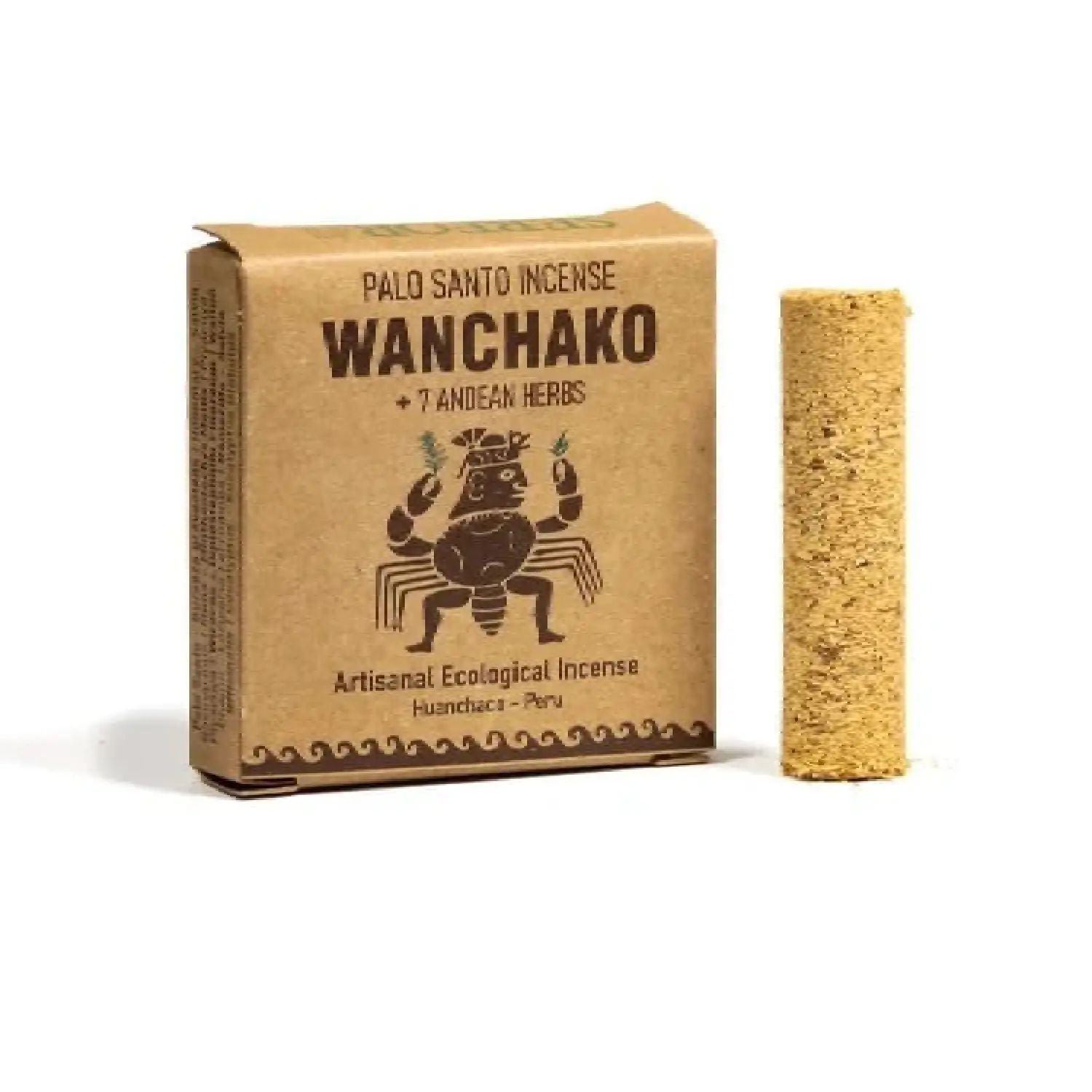 Palo Santo Wanchako – vonné válečky z posvátného dřeva Palo Santo a 7 andských bylin pro čistotu a harmonii.